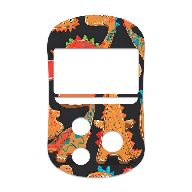 Jurassic Gingerbread OneTouch Verio Flex Glucometer Sticker - Pump Peelz Jurassic Gingerbread OneTouch Verio Flex Glucometer Sticker - Pump Peelz