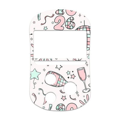 Cheers to '26 OneTouch Verio Flex Glucometer Sticker - Pump Peelz Cheers to '26 OneTouch Verio Flex Glucometer Sticker - Pump Peelz