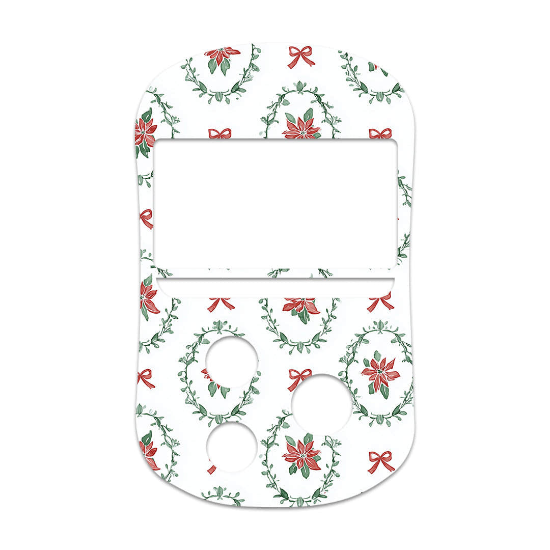 Poinsettia Parade OneTouch Verio Flex Glucometer Sticker - Pump Peelz Poinsettia Parade OneTouch Verio Flex Glucometer Sticker - Pump Peelz