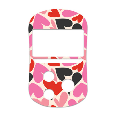 Heartbreaker OneTouch Verio Flex Glucometer Sticker - Pump Peelz Heartbreaker OneTouch Verio Flex Glucometer Sticker - Pump Peelz