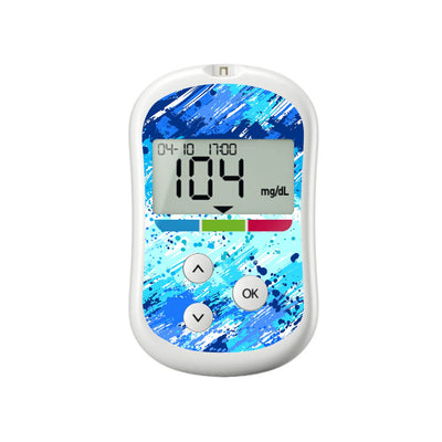 Beta Blue Sticker for OneTouch Verio Flex Glucometer Beta Blue Sticker for OneTouch Verio Flex Glucometer