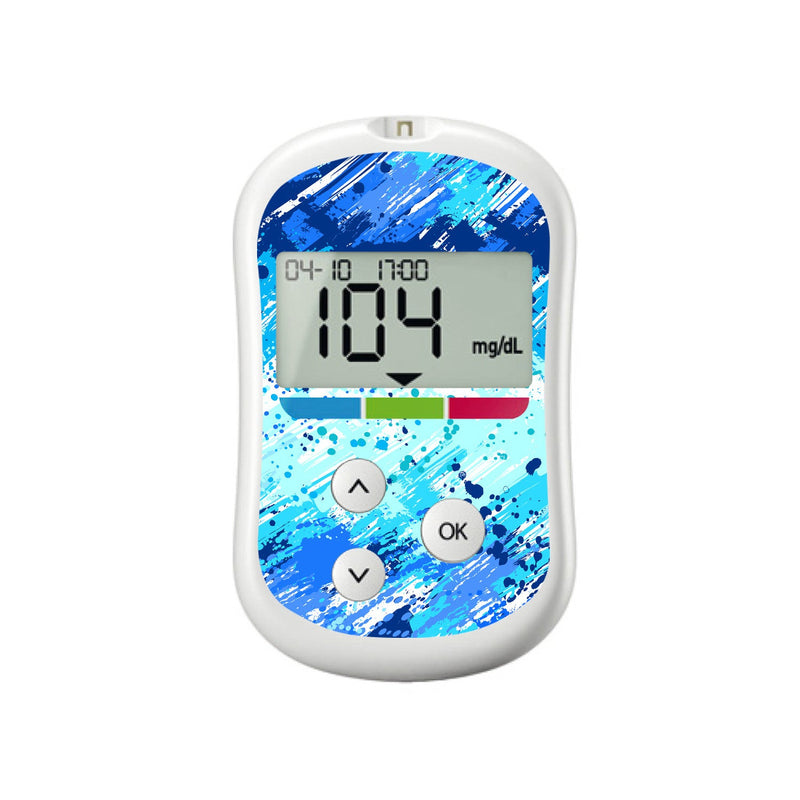 Beta Blue Sticker for OneTouch Verio Flex Glucometer Beta Blue Sticker for OneTouch Verio Flex Glucometer