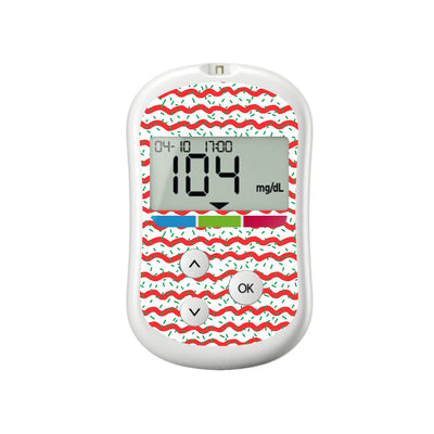 Christmas Icing OneTouch Verio Flex Glucometer Sticker - Pump Peelz Christmas Icing OneTouch Verio Flex Glucometer Sticker - Pump Peelz