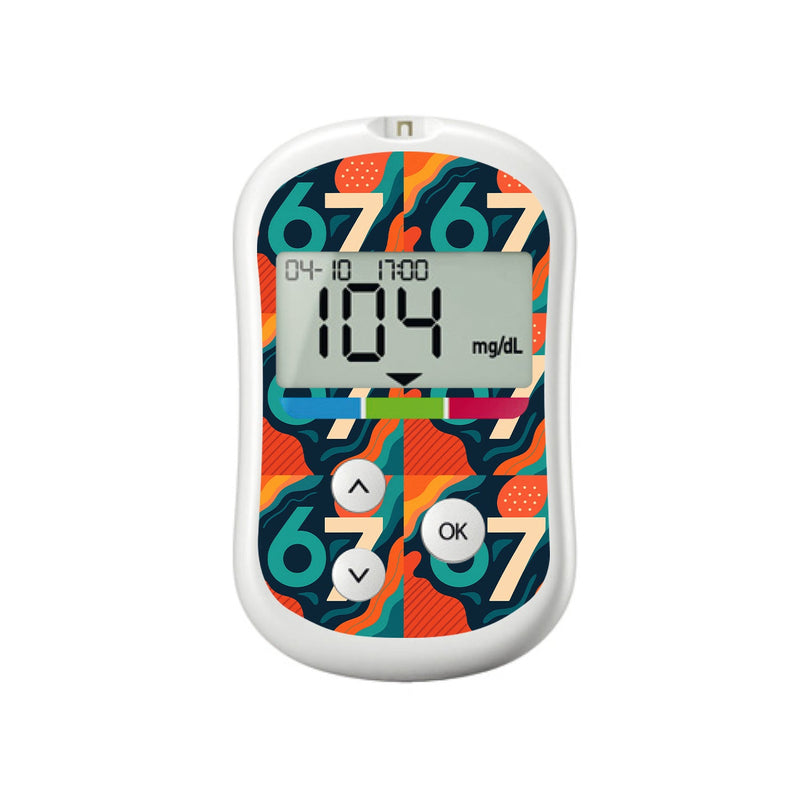 6/7 OneTouch Verio Flex Glucometer Sticker - Pump Peelz 6/7 OneTouch Verio Flex Glucometer Sticker - Pump Peelz