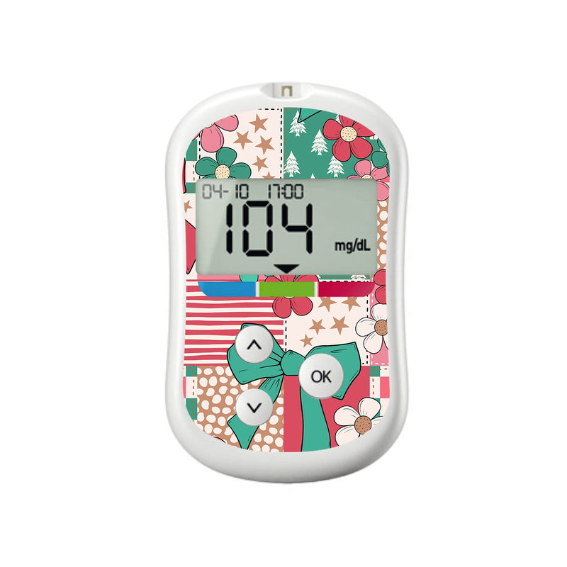Merry Coquette OneTouch Verio Flex Glucometer Sticker - Pump Peelz Merry Coquette OneTouch Verio Flex Glucometer Sticker - Pump Peelz