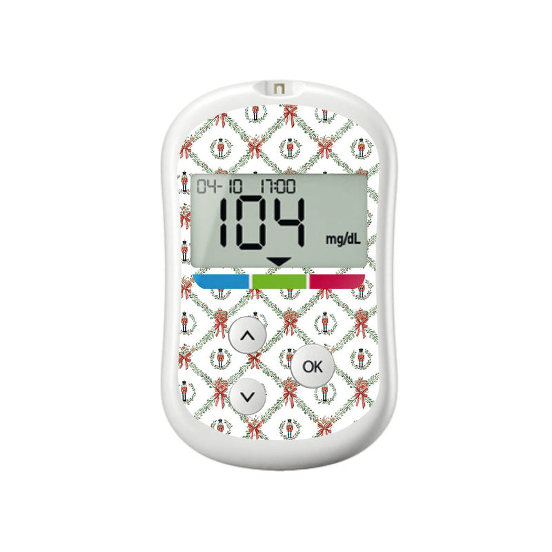 Nutcracker Noel OneTouch Verio Flex Glucometer Sticker - Pump Peelz Nutcracker Noel OneTouch Verio Flex Glucometer Sticker - Pump Peelz
