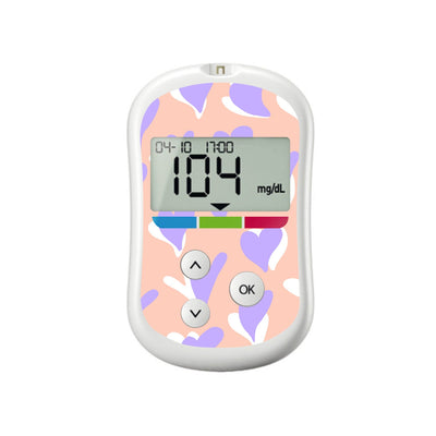 Lavender Love for OneTouch Verio Flex Glucometer Lavender Love for OneTouch Verio Flex Glucometer