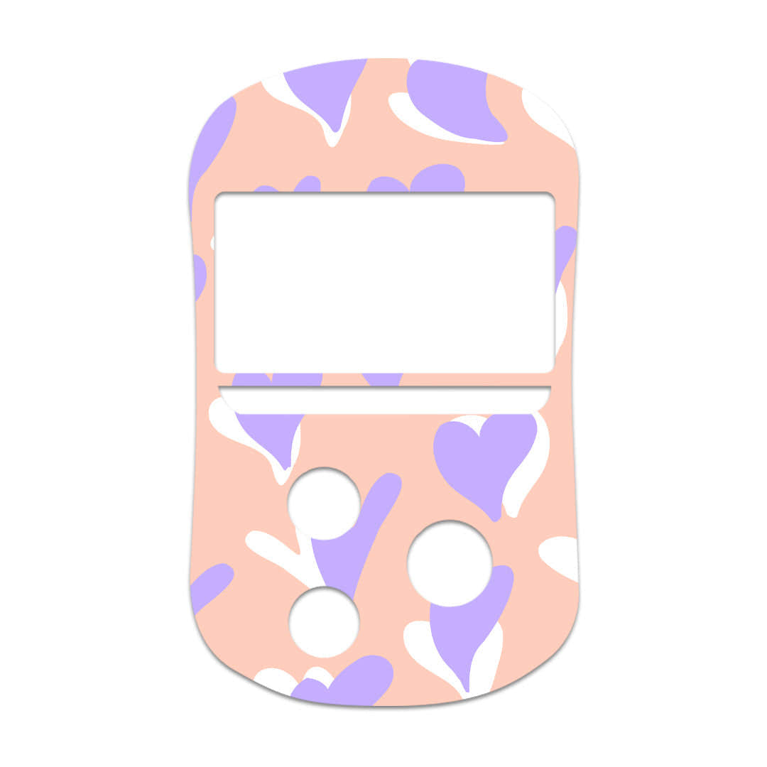 Lavender Love for OneTouch Verio Flex Glucometer Lavender Love for OneTouch Verio Flex Glucometer