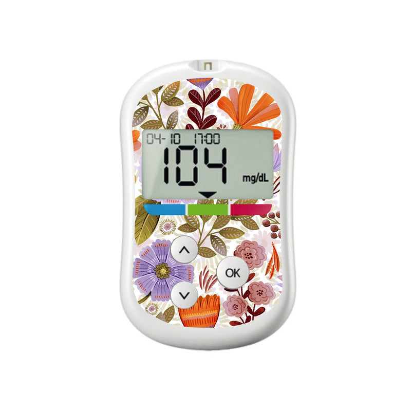 Autumn Meadow OneTouch Verio Flex Glucometer Sticker - Pump Peelz Autumn Meadow OneTouch Verio Flex Glucometer Sticker - Pump Peelz
