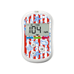 Spritz Parade OneTouch Verio Flex Glucometer Sticker - Pump Peelz Spritz Parade OneTouch Verio Flex Glucometer Sticker - Pump Peelz