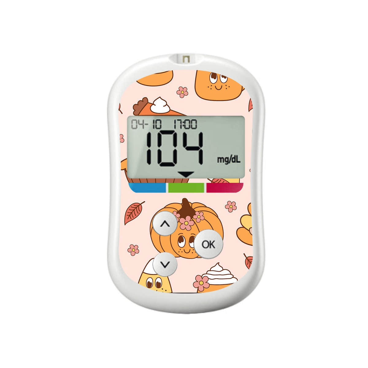 Cozy Harvest OneTouch Verio Flex Glucometer Sticker - Pump Peelz Cozy Harvest OneTouch Verio Flex Glucometer Sticker - Pump Peelz