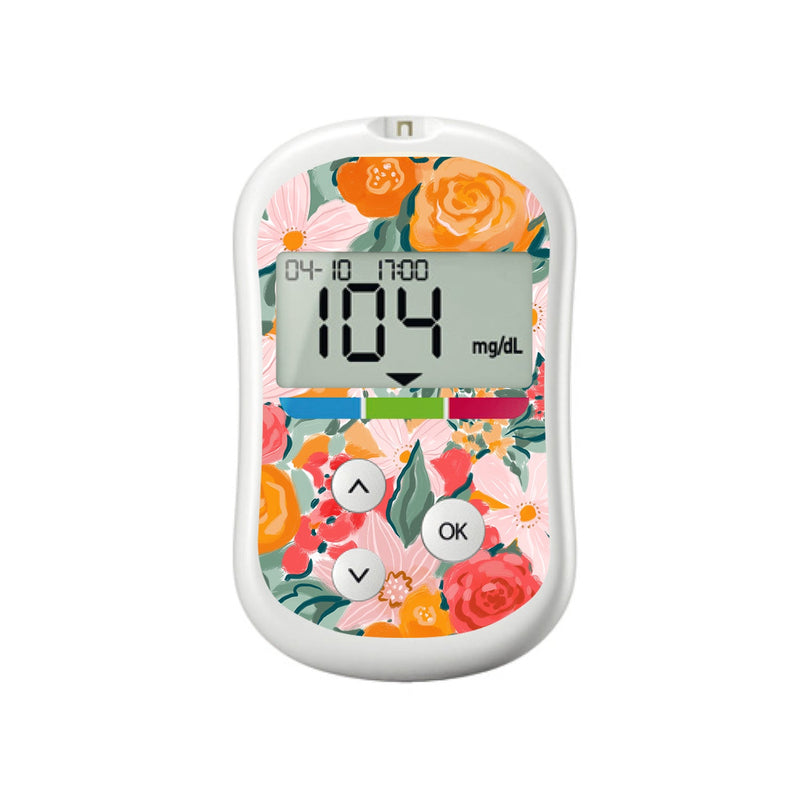 Blush Blossom for OneTouch Verio Flex Glucometer Blush Blossom for OneTouch Verio Flex Glucometer