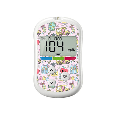 Tiny Scholar OneTouch Verio Flex Glucometer Sticker - Pump Peelz Tiny Scholar OneTouch Verio Flex Glucometer Sticker - Pump Peelz
