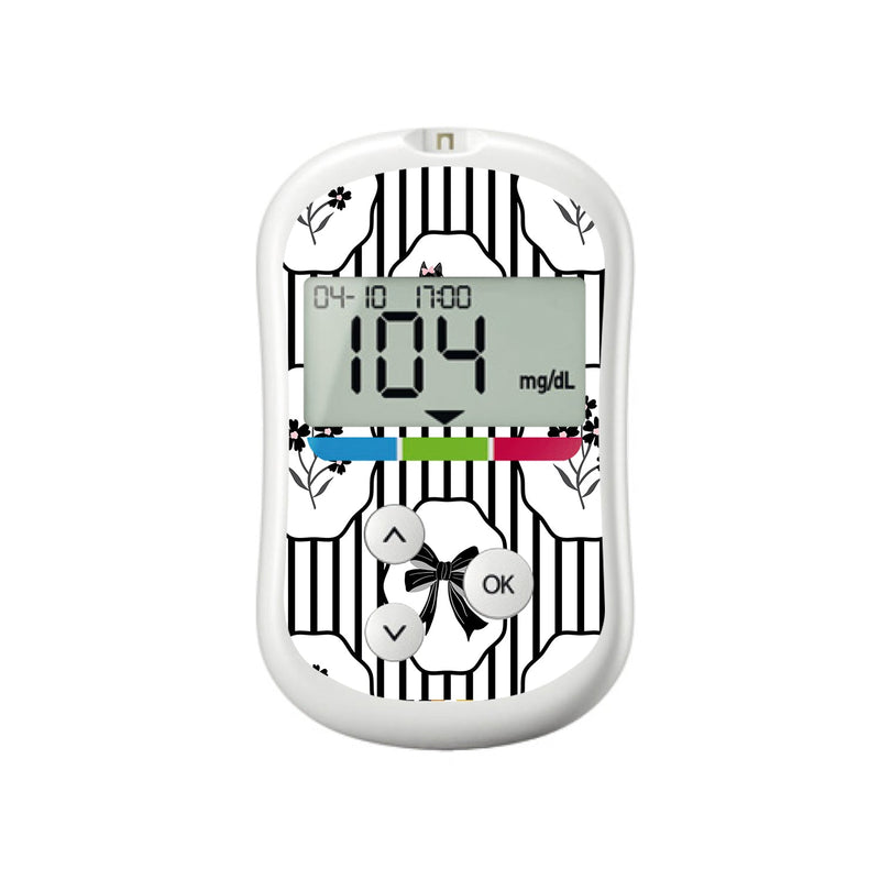 Midnight Cat OneTouch Verio Flex Glucometer Sticker - Pump Peelz Midnight Cat OneTouch Verio Flex Glucometer Sticker - Pump Peelz