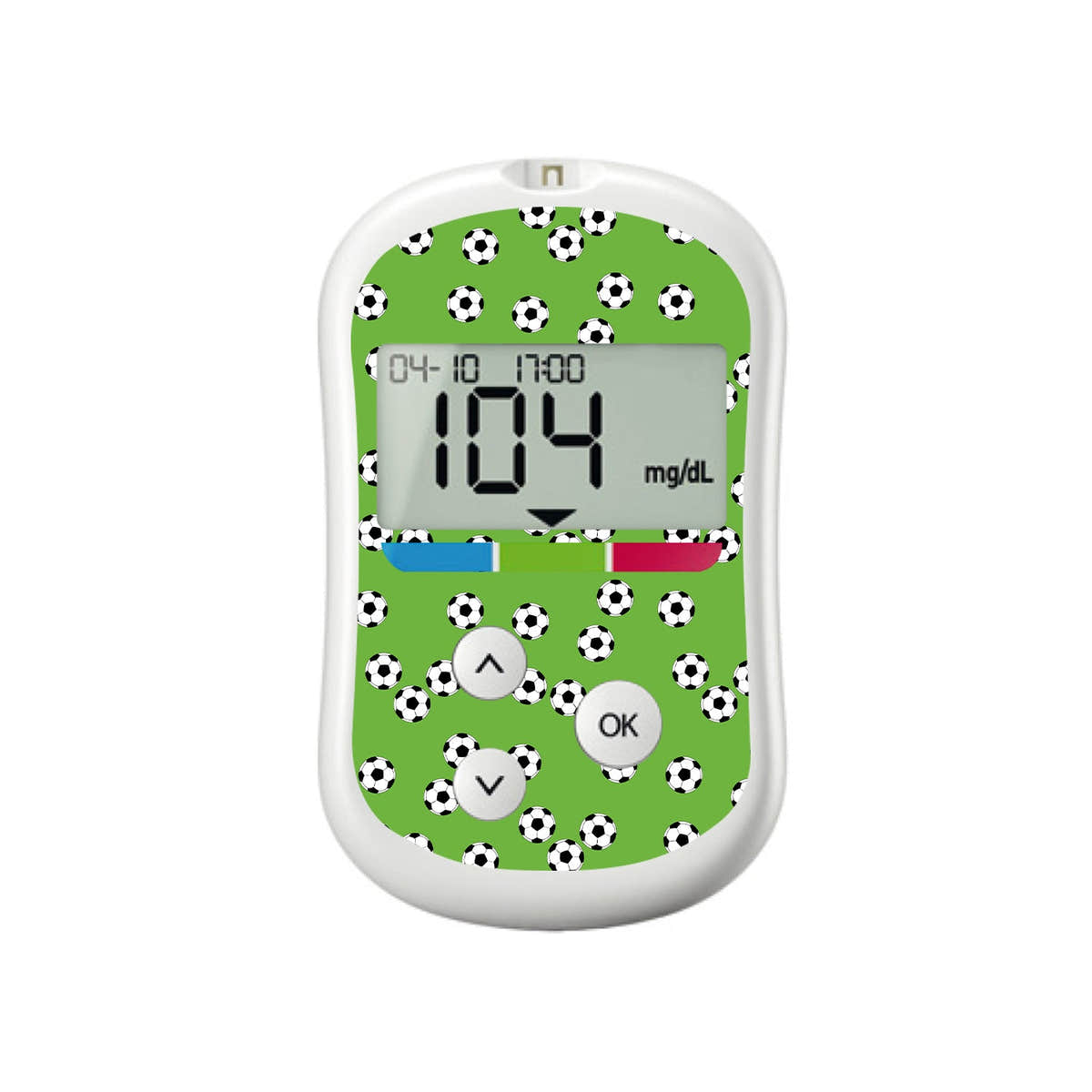 Kickoff OneTouch Verio Flex Glucometer Sticker - Pump Peelz Kickoff OneTouch Verio Flex Glucometer Sticker - Pump Peelz