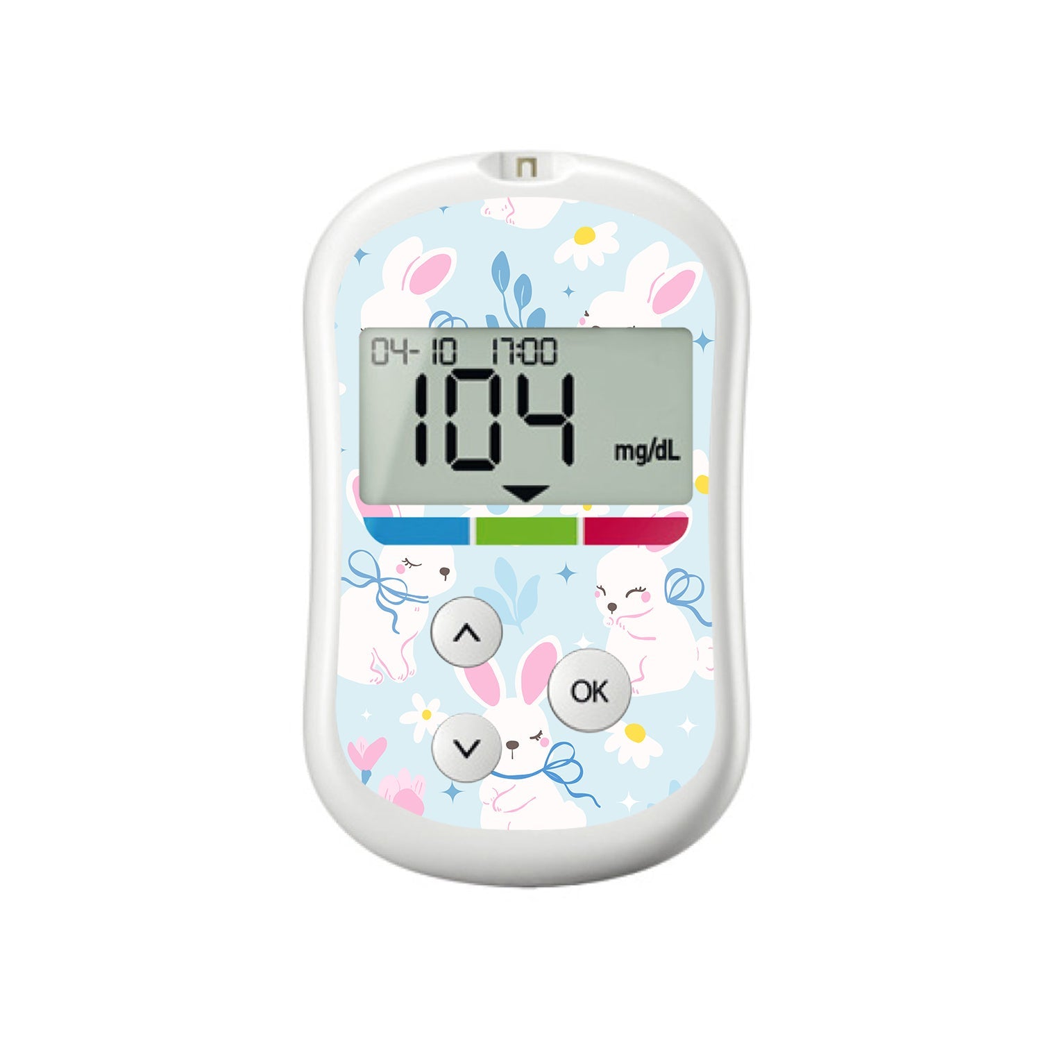 Sweet Bunnies OneTouch Verio Flex Glucometer Sticker - Pump Peelz Sweet Bunnies OneTouch Verio Flex Glucometer Sticker - Pump Peelz