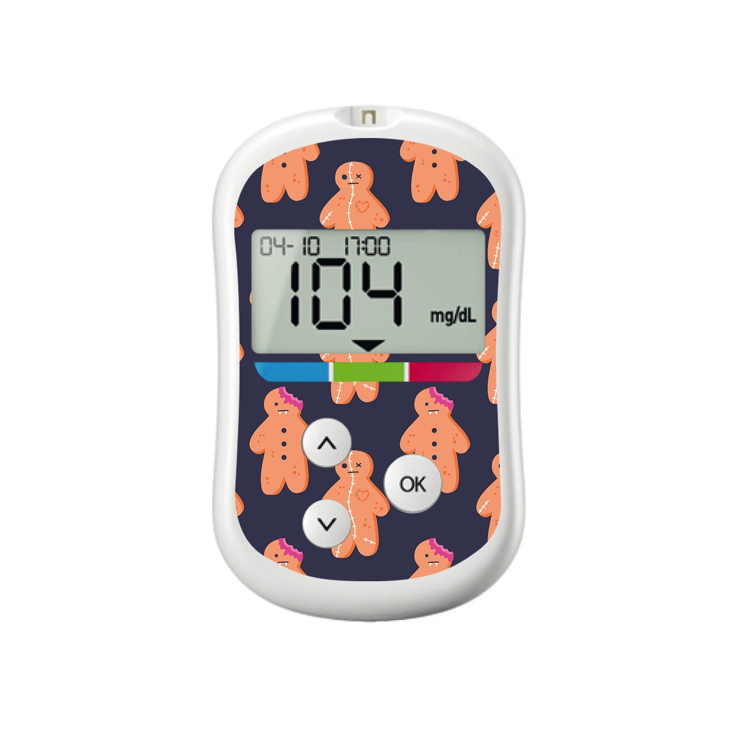 Zombie Cookies OneTouch Verio Flex Glucometer Sticker - Pump Peelz Zombie Cookies OneTouch Verio Flex Glucometer Sticker - Pump Peelz