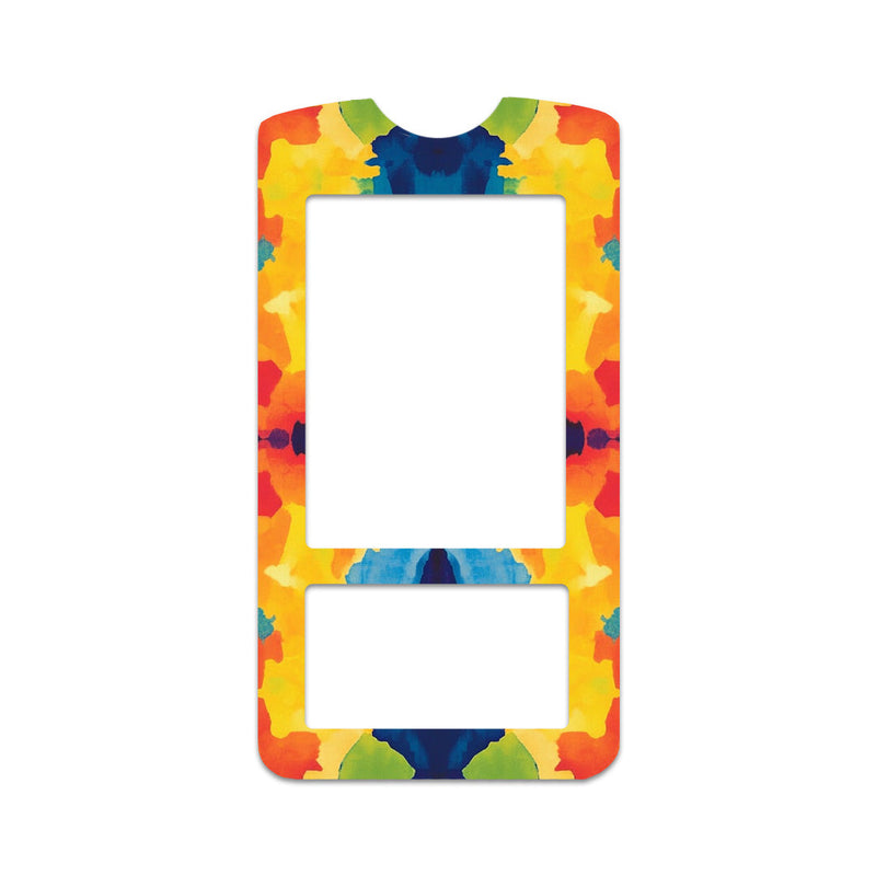 Bright Tie Dye OneTouch Verio IQ Glucometer Bright Tie Dye OneTouch Verio IQ Glucometer
