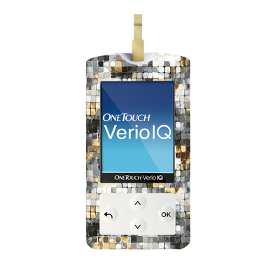 Champagne Glow for OneTouch Verio IQ Glucometer Champagne Glow for OneTouch Verio IQ Glucometer