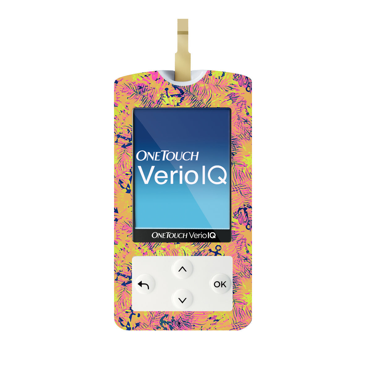 Electric Island OneTouch Verio IQ Glucometer Sticker - Pump Peelz Electric Island OneTouch Verio IQ Glucometer Sticker - Pump Peelz