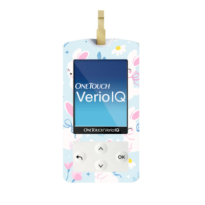 Sweet Bunnies OneTouch Verio IQ Glucometer Sticker - Pump Peelz Sweet Bunnies OneTouch Verio IQ Glucometer Sticker - Pump Peelz