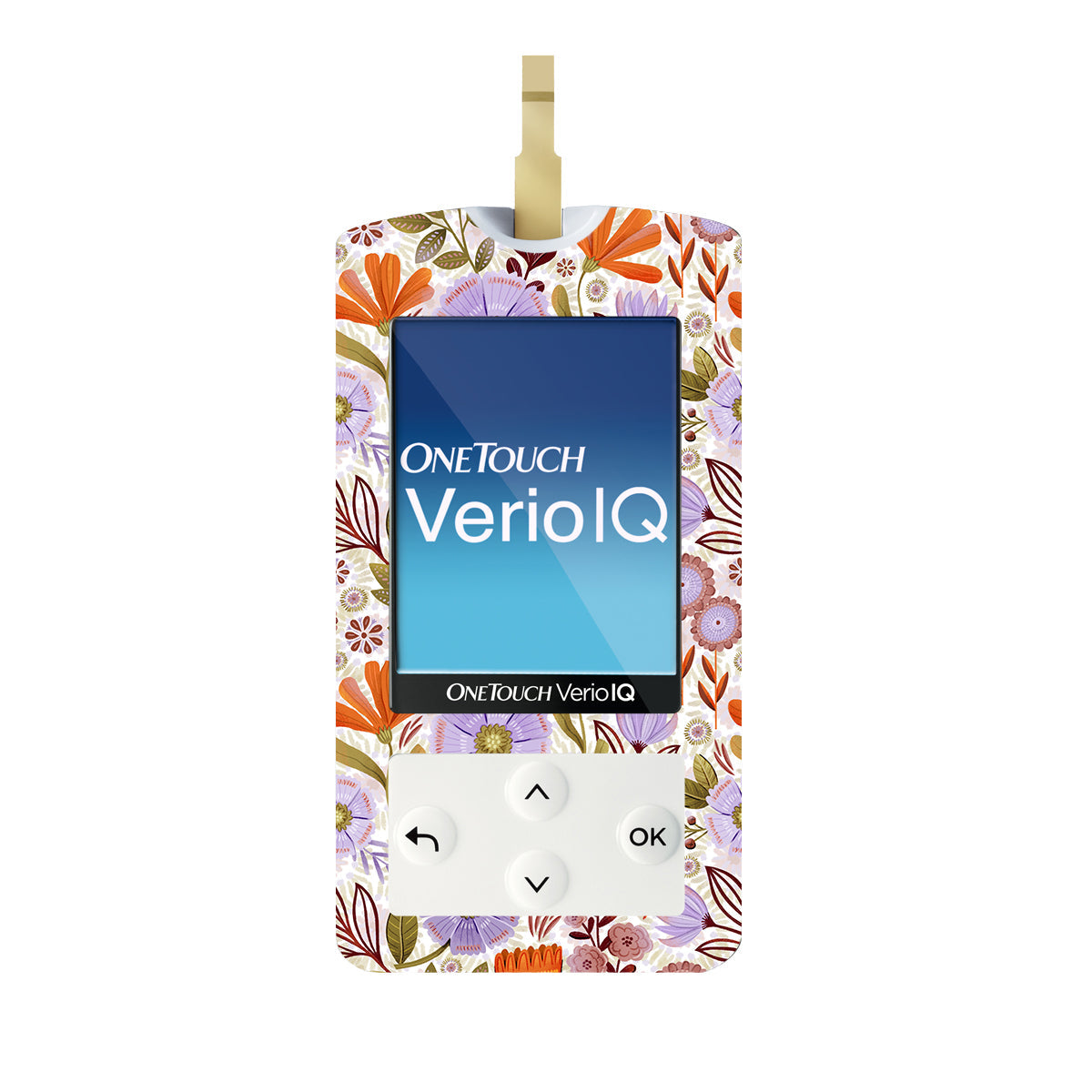 Autumn Meadow OneTouch Verio IQ Glucometer Sticker - Pump Peelz Autumn Meadow OneTouch Verio IQ Glucometer Sticker - Pump Peelz