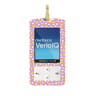 Candy Corn OneTouch Verio IQ Glucometer Sticker - Pump Peelz Candy Corn OneTouch Verio IQ Glucometer Sticker - Pump Peelz