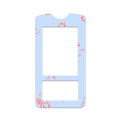 Candy Cane Lane OneTouch Verio IQ Glucometer Sticker - Pump Peelz Candy Cane Lane OneTouch Verio IQ Glucometer Sticker - Pump Peelz