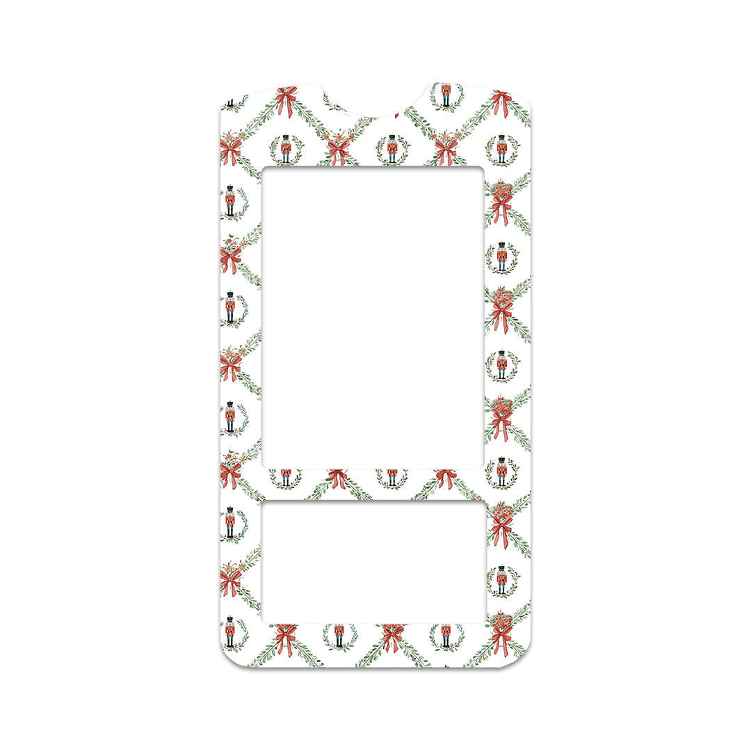 Nutcracker Noel OneTouch Verio IQ Glucometer Sticker - Pump Peelz Nutcracker Noel OneTouch Verio IQ Glucometer Sticker - Pump Peelz