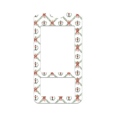 Nutcracker Noel OneTouch Verio IQ Glucometer Sticker - Pump Peelz Nutcracker Noel OneTouch Verio IQ Glucometer Sticker - Pump Peelz