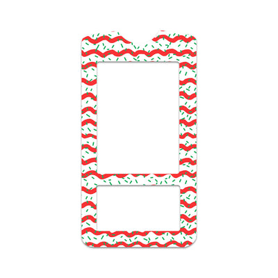 Christmas Icing OneTouch Verio IQ Glucometer Sticker - Pump Peelz Christmas Icing OneTouch Verio IQ Glucometer Sticker - Pump Peelz