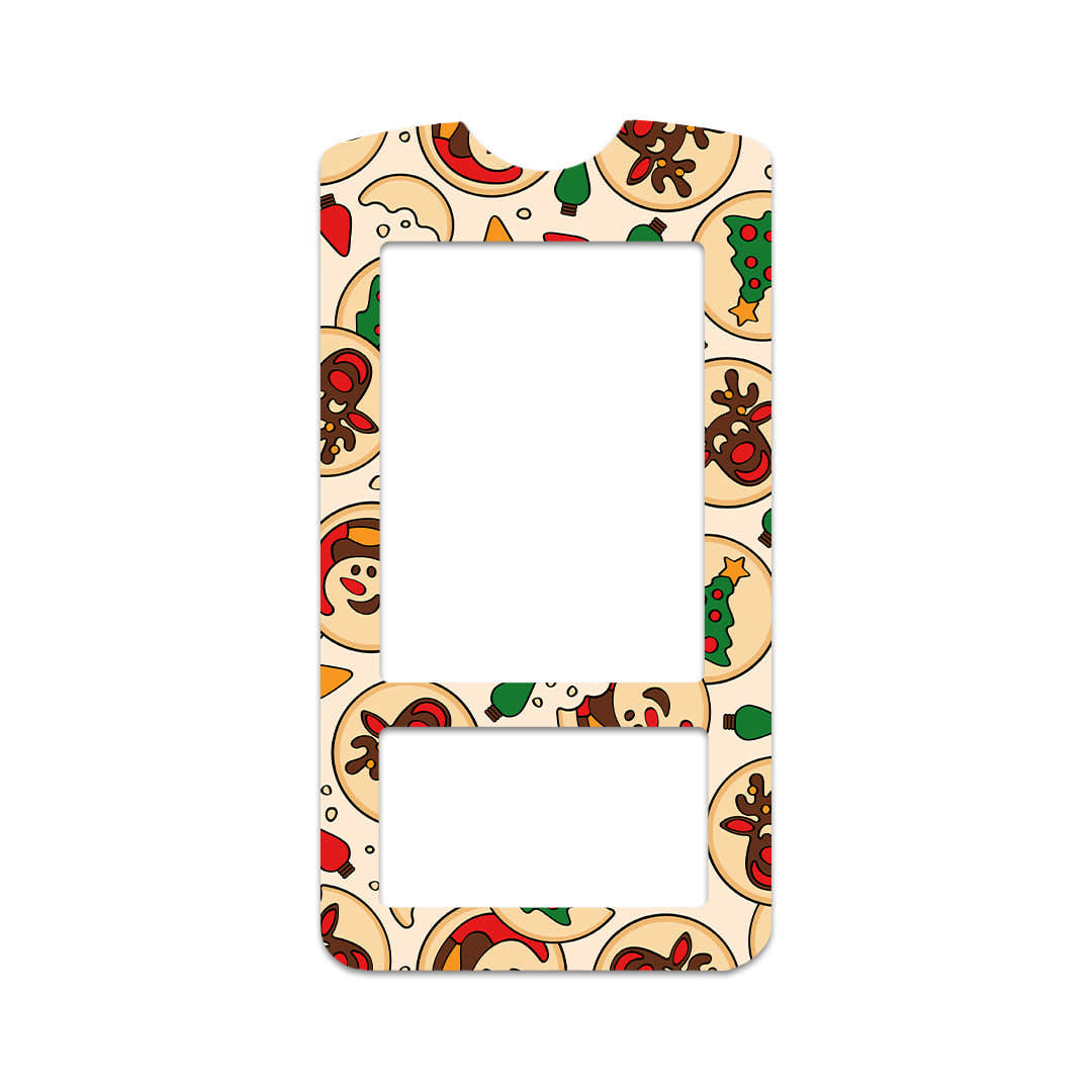 Santa's Cookies OneTouch Verio IQ Glucometer Sticker - Pump Peelz Santa's Cookies OneTouch Verio IQ Glucometer Sticker - Pump Peelz