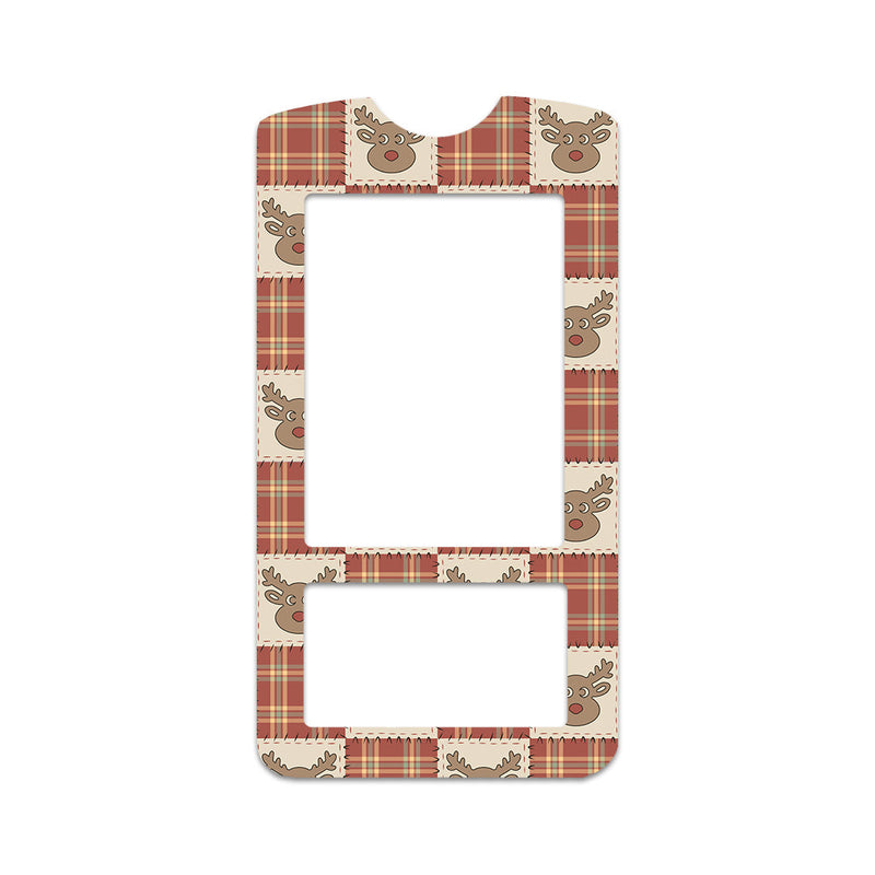 Rustic Reindeer OneTouch Verio IQ Glucometer Sticker - Pump Peelz Rustic Reindeer OneTouch Verio IQ Glucometer Sticker - Pump Peelz