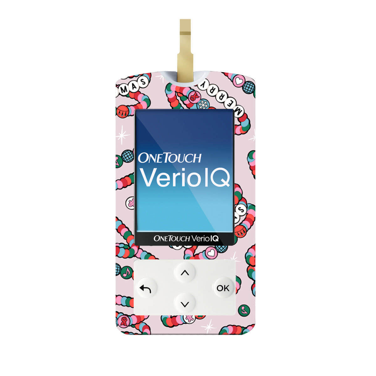 Merry Swiftmas Sticker for OneTouch Verio IQ Glucometer Merry Swiftmas Sticker for OneTouch Verio IQ Glucometer