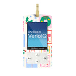 Holiday Greetings OneTouch Verio IQ Glucometer Sticker - Pump Peelz Holiday Greetings OneTouch Verio IQ Glucometer Sticker - Pump Peelz