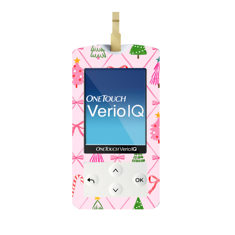 Coquette Christmas OneTouch Verio IQ Glucometer Sticker - Pump Peelz Coquette Christmas OneTouch Verio IQ Glucometer Sticker - Pump Peelz