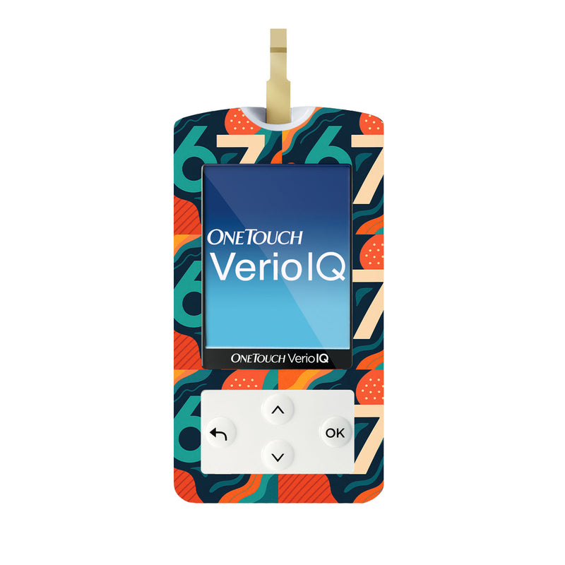 6/7 OneTouch Verio IQ Glucometer Sticker - Pump Peelz 6/7 OneTouch Verio IQ Glucometer Sticker - Pump Peelz