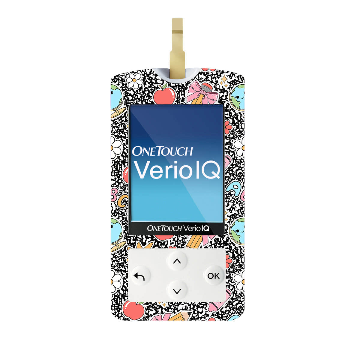 Cute Class OneTouch Verio IQ Glucometer Sticker - Pump Peelz Cute Class OneTouch Verio IQ Glucometer Sticker - Pump Peelz