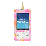Pink Petals OneTouch Verio IQ Glucometer Sticker - Pump Peelz Pink Petals OneTouch Verio IQ Glucometer Sticker - Pump Peelz