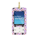 Batty Blooms OneTouch Verio IQ Glucometer Sticker - Pump Peelz Batty Blooms OneTouch Verio IQ Glucometer Sticker - Pump Peelz