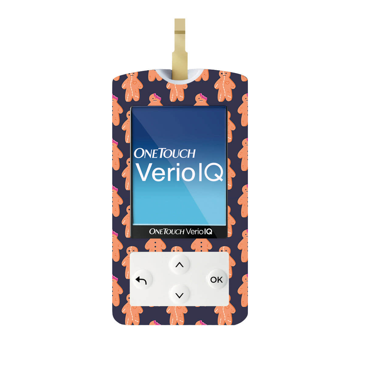 Zombie Cookies OneTouch Verio IQ Glucometer Sticker - Pump Peelz Zombie Cookies OneTouch Verio IQ Glucometer Sticker - Pump Peelz