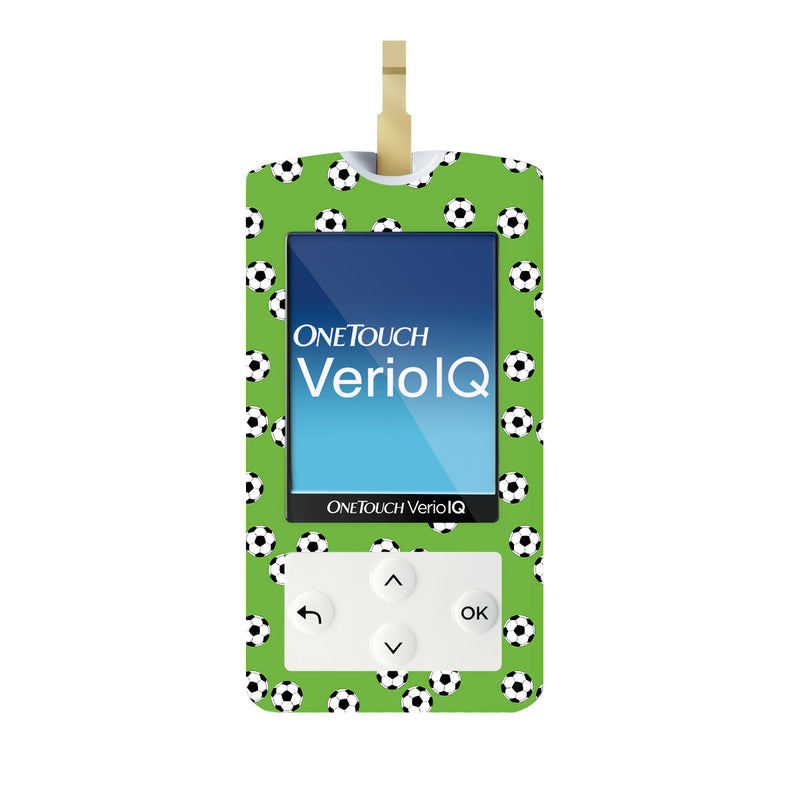 Kickoff OneTouch Verio IQ Glucometer Sticker - Pump Peelz Kickoff OneTouch Verio IQ Glucometer Sticker - Pump Peelz