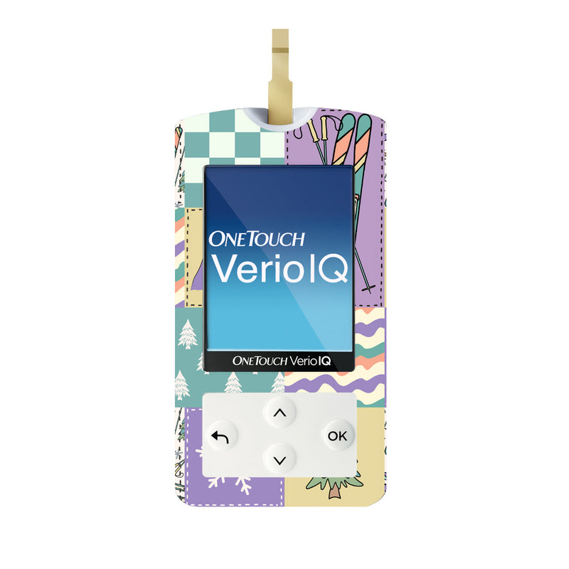 Après Ski OneTouch Verio IQ Glucometer Sticker - Pump Peelz Après Ski OneTouch Verio IQ Glucometer Sticker - Pump Peelz