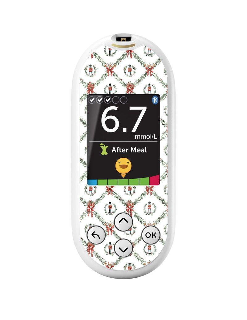 Nutcracker Noel OneTouch Verio Reflect Glucometer - Pump Peelz Nutcracker Noel OneTouch Verio Reflect Glucometer - Pump Peelz