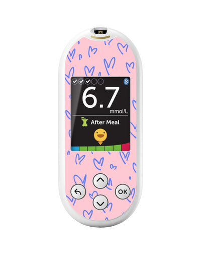 Love Language OneTouch Verio Reflect Glucometer - Pump Peelz Love Language OneTouch Verio Reflect Glucometer - Pump Peelz