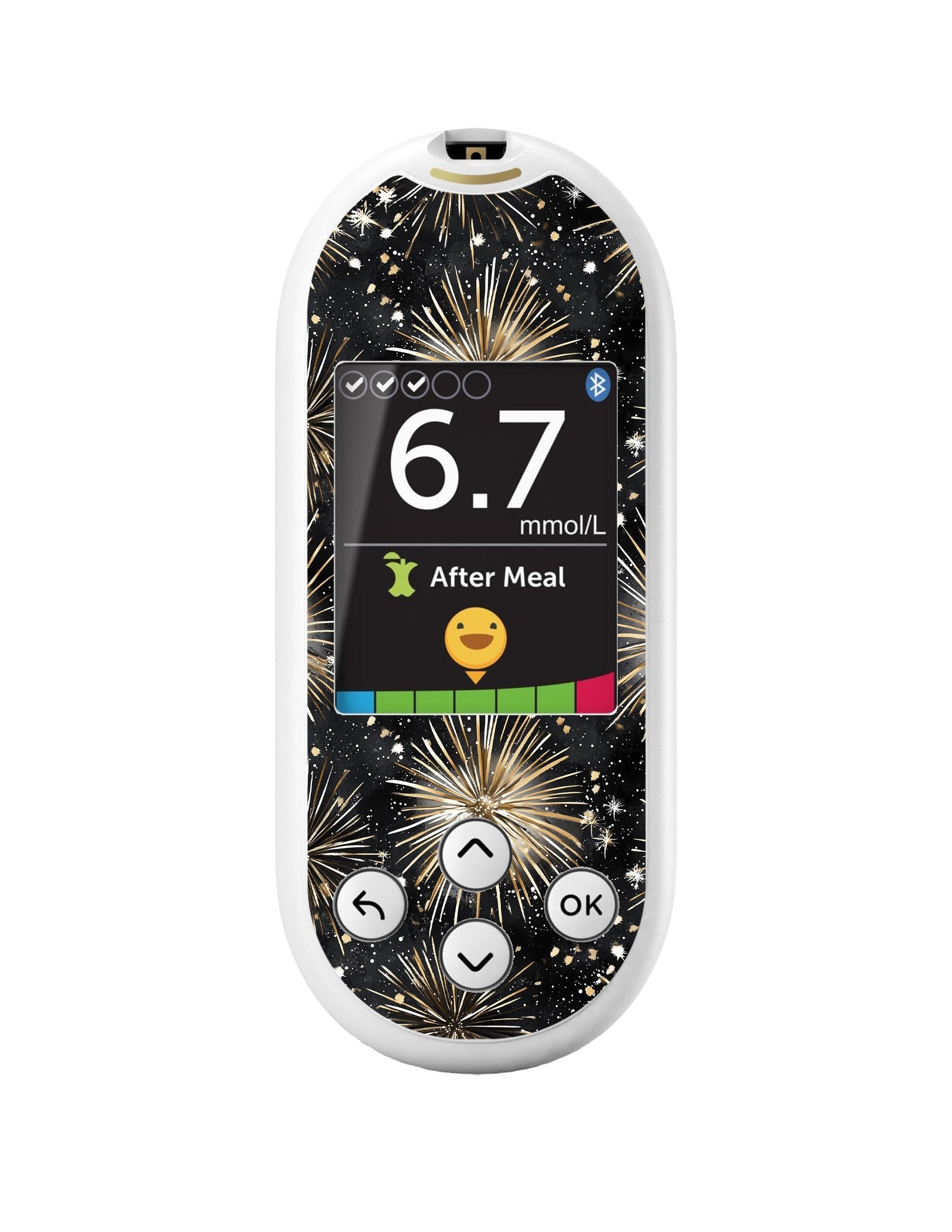 Fireworks for OneTouch Verio Reflect Glucometer Fireworks for OneTouch Verio Reflect Glucometer