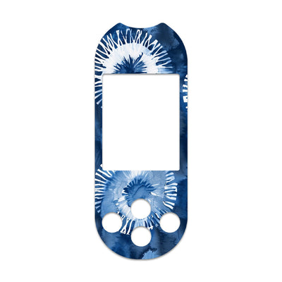 Monochrome Blue Tie Dye for OneTouch Verio Reflect Glucometer Monochrome Blue Tie Dye for OneTouch Verio Reflect Glucometer