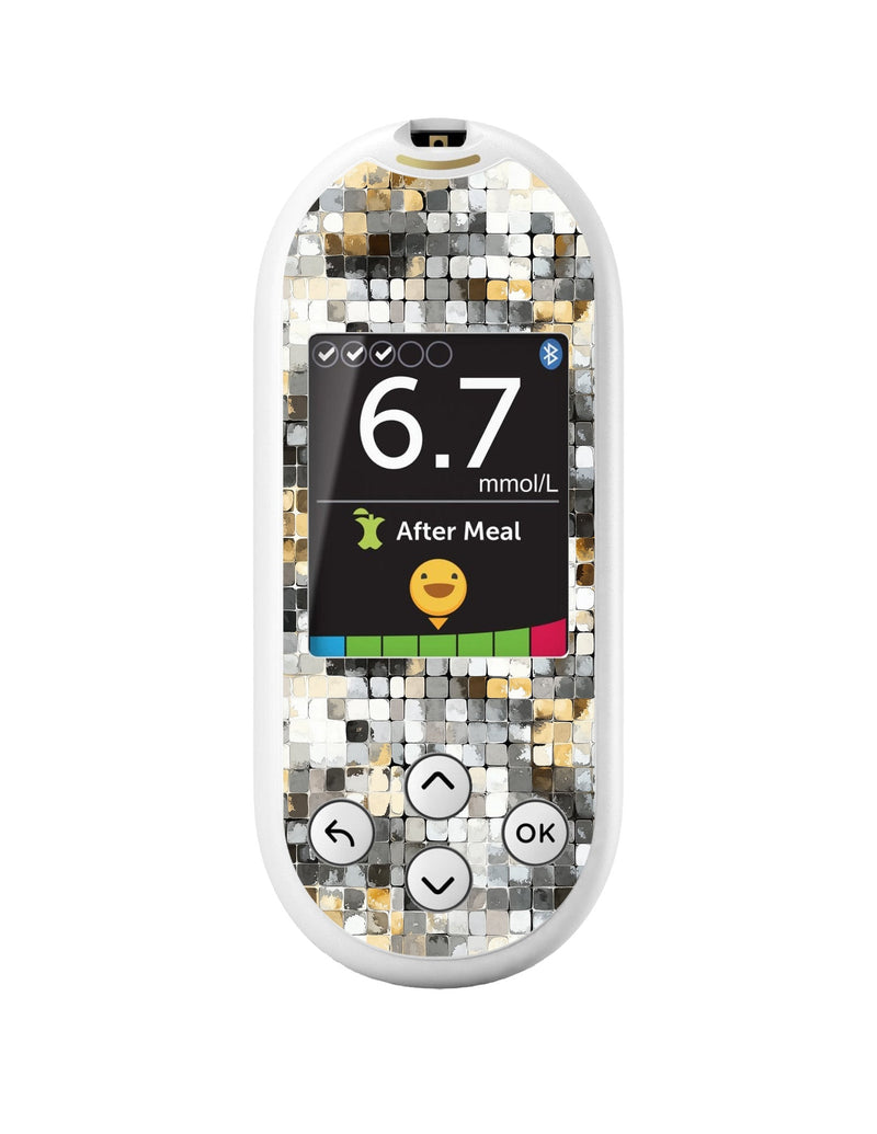 Champagne Glow for OneTouch Verio Reflect Glucometer Champagne Glow for OneTouch Verio Reflect Glucometer