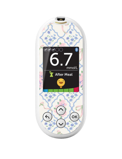 Spring Coquette OneTouch Verio Reflect Glucometer - Pump Peelz Spring Coquette OneTouch Verio Reflect Glucometer - Pump Peelz