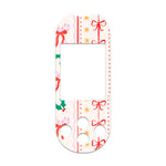 Holly Jolly Ribbon OneTouch Verio Reflect Glucometer - Pump Peelz Holly Jolly Ribbon OneTouch Verio Reflect Glucometer - Pump Peelz